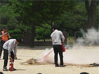 악양중학교 소방안전훈련 썸네일 이미지